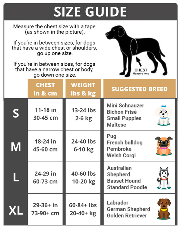 Furryking™ 3 in 1 Dog Harness with Built-In Leash