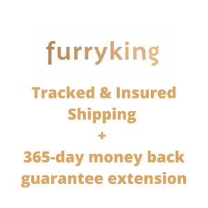 Insured Shipping + 365-day money back guarantee extension